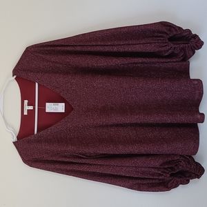 Maurices Balloon Sleeved Sweater. Size Small